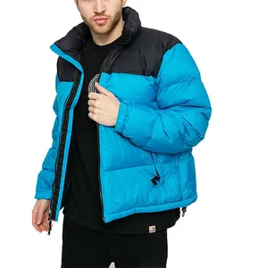 OEM venta al por mayor abrigo de gran tamaño brillante moda personalizada Anorak abajo chaqueta calle reflectante puffer chaquetas más chaqueta de tamaño