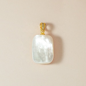 تخصصات صينية صينية قشرة صدفية منحوتة للنساء مجوهرات بحرية خام منحوتة دلايات إكسسوارات قلادة تصنعها بنفسك للرجال - Product Image 2