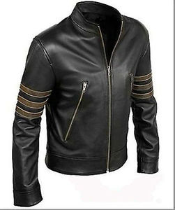 Coupe-Vent en Cuir Blouson Bomber en Cuir Veste Bomber en Cuir Véritable Veste pour Hommes Nouveau Style Décontracté Vente en Gros pour Hommes - Product Image 6