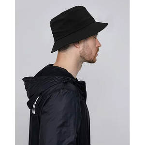 OEM diseño personalizado sombrero de cubo impermeable de algodón en blanco para mujeres y hombres con cadena sombrero de cubo de ala ancha - Product Image 3