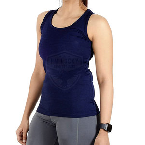 Meilleures ventes de haut de soutien-gorge athlétique pour femmes en jersey respirant haut de sport fitness décontracté avec sangle arrière - Product Image 1