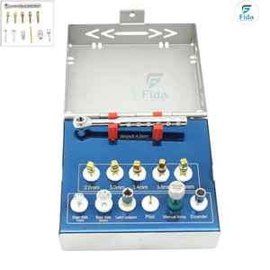 Kit de Expansión Ósea Dental Internacional FIDA FI-HCE-007, Instrumentos Quirúrgicos de Implante Óseo Dental de Acero Inoxidable, ISO Healthcare - Product Image 2
