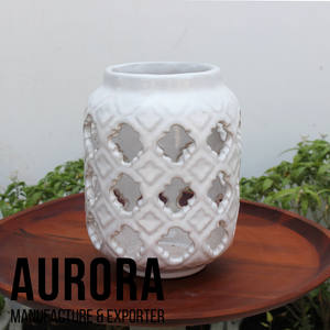 Macetas de Cerámica Esmaltada Decorativas para el Hogar y Jardín, con Logotipo Personalizado, Ecológicas, con Orificio de Drenaje, en Oferta - Product Image 3