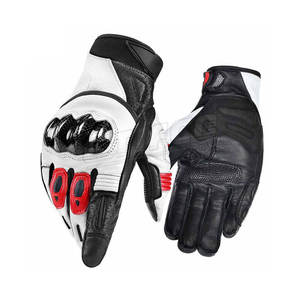 Gants de moto en cuir de vachette de qualité supérieure Meilleure qualité Nouveau design Respirant et taille personnalisée pour le cyclisme et le sport - Product Image 1
