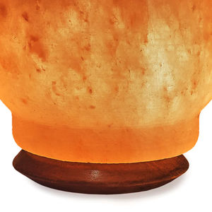 Vente chaude Bol Forme Sel Lampe Dimmable Veilleuses Sculpté À La Main Himalaya Bol Forme Sel Lampe pour Cadeau - Product Image 6