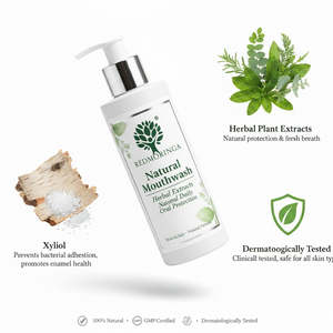 Bain de bouche naturel à base de plantes RedMoringa sans alcool 500ml, haleine fraîche, OEM, marque privée - Product Image 3