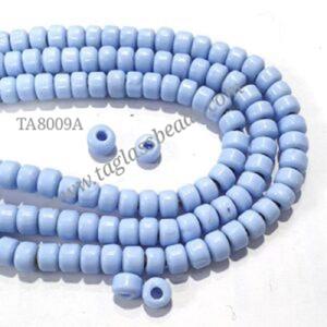 Cuentas de poni, color blanco opaco - Product Image 2