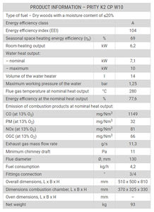 El exportador global ofrece chimeneas de leña modernas de 4,2 Kg/h de consumo de combustible de alta calidad estándar a bajo precio para uso en interiores - Product Image 2
