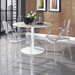 เก้าอี้ร้านอาหารพลาสติกใสรุ่นใหม่ GBC68024 - Product Image 3