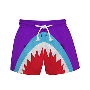 Pantalones cortos de barco de verano para hombre con estampado personalizado de calidad superior de contorno púrpura Pantalones cortos de playa de diseñador para niños Pantalones cortos de playa. - Product Image 1