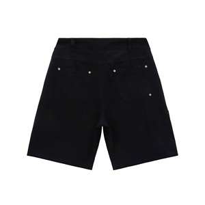 High Quality Customize <b>Brown</b> Vintage Oversized Shorts Streetwear Double Knee Baggy Denim <b>Men</b> <b>Cargo</b> Shorts - Product Image 5