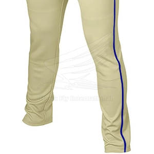 Vêtements d'équipe Baseball Pull Up Pantalon Haute Qualité Couleur Personnalisée Baseball Pull Up Pantalon 100% Polyester Pour La Vente En Ligne - Product Image 4