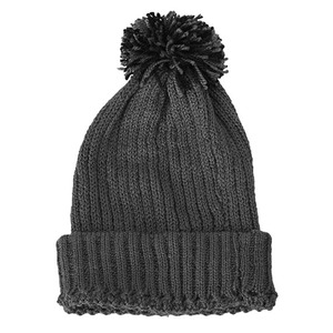 Top Qualité Hiver Dames Bonnet Caps Gris Couleur Chaud Hiver En Plein Air Bonnet Casquettes Avec Poème Style - Product Image 1