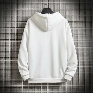 100% sudaderas con capucha de algodón para hombre, estilo informal de invierno, patrón sólido, impresión Digital frontal, servicio OEM disponible, teñido liso - Product Image 6