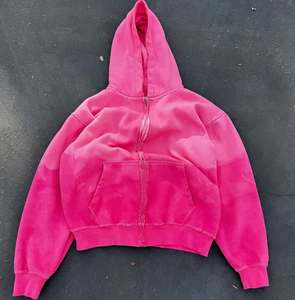 Sweats à capuche en coton 100% brodés en gros, mode automne, personnalisation de la marque, nouveau design, tissu confortable, commandes en gros - Product Image 4