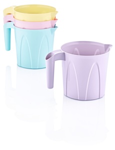 Mug à eau en plastique PP écologique transparent durable de 1,5 L avec des mesures faciles à lire, poignée ergonomique pour une utilisation à la maison et en extérieur - Product Image 5