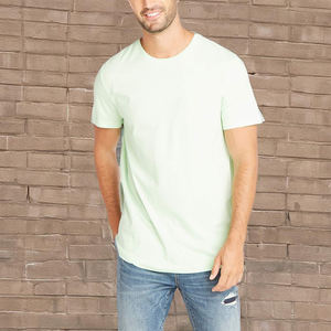 T-shirts en coton uni en gros, fabricant de t-shirts personnalisés, t-shirts vierges confortables et respirants pour hommes - Product Image 6