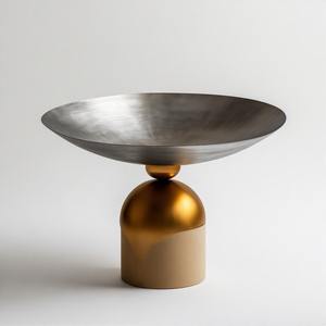 Bol de table KingdomServe Majesty Imperial Handcrafted Royal Gold-Leaf Enamel Serving Bowl Symbole of Timeless Luxury & Grace - Product Image 1