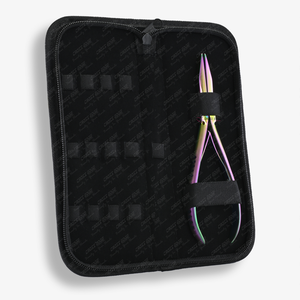 Nouvelle pince à presser et à sceller les extensions de cheveux Poignées ergonomiques à double ressort en acier inoxydable de qualité chirurgicale de précision - Product Image 1