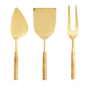 ชุดชีสโลหะทองทํามือเรียบง่ายทันสมัยสําหรับโต๊ะรับประทานอาหารในครัว - Product Image 1