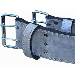 Cinturón de levantamiento de pesas personalizado cinturón de gimnasio de cuero para levantamiento de pesas y entrenamiento de fuerza cinturón de soporte - Product Image 5