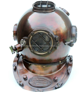 Casco DE BUCEO marítimo náutico adorno de buceo decoración del hogar hierro antiguo decoración del hogar - Product Image 6