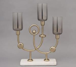 Stunning Royal Style Amazing <b>Candle</b> Holder Stand Ideal For Living Bedroom Dining Table And Centerpiece Decoration - Product Image 6