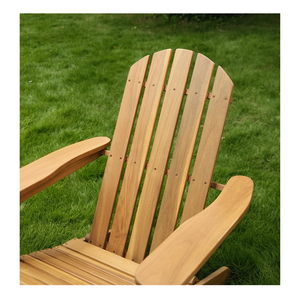 Chaise Adirondack pliante d'extérieur et d'intérieur en bois d'acacia du Vietnam, mobilier moderne et durable de Minh Phuoc Furniture - Product Image 3