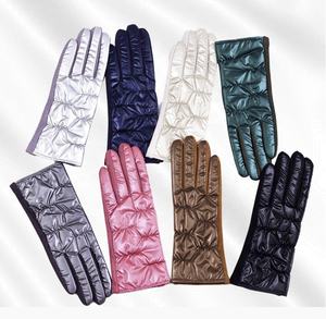 Guantes acolchados invierno ecológico poliéster/algodón/metálico cálido pantalla táctil no limpia para deportes ciclismo diario al aire libre - Product Image 6