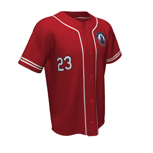 Maillots de baseball et de softball unisexes personnalisés, respirants, à séchage rapide, antibactériens, 100% polyester, taille adulte, manches courtes, uniformes - Product Image 3