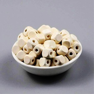 40mm perles tube en bois vintage marron moyen grand trou perles en bois colorées personnalisées en forme et taille livraison rapide depuis l'Inde - Product Image 4