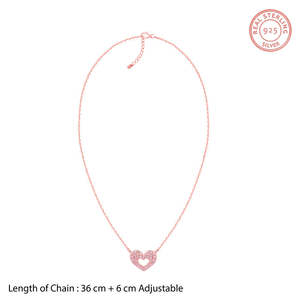 Collar Forever Beat Kids de GIVA Jewelry en oro rosa - Product Image 6