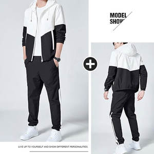 ชุดเสื้อกันลมซิปไนลอนชุดวอร์มกันลมผลิตจากในปากีสถานดีไซน์ใหม่2025ออกแบบได้ตามต้องการ - Product Image 2