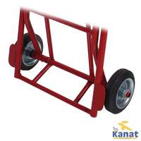 Carrito de Carga Plegable de Metal para Exteriores Kanat Dis Ticaret, Capacidad de 60 kg, Diseño Ligero de Dos Ruedas, Portátil y Duradero