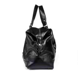 Bolsa de viaje de negocios de alta calidad personalizada OEM Bolsa de lona de cuero genuino de gran capacidad con cierre de cremallera - Product Image 6