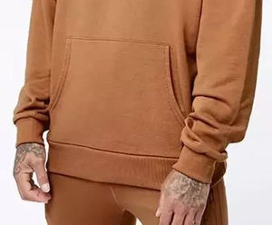 Sudaderas con cuello redondo de invierno personalizadas para hombre, sudaderas con diseño personalizado de estampado de algodón y poliéster, colores sólidos, talla XS - Product Image 4