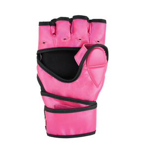 Gants de combat professionnels MMA, boxe, Muay Thai, pour adultes et enfants, demi-doigts, cuir épais, évacuation de l'humidité, entraînement à domicile et sur le campus - Product Image 2