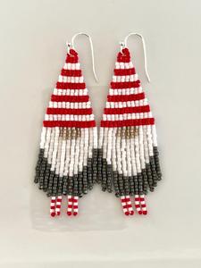 MD Handicrafts Comfort Declaración Joyería Regalos de fiesta únicos Diseño de flor tradicional Bordado Stud Pendientes para seres queridos - Product Image 3