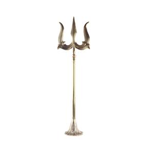 Golden Trishul Idol para Puja Home Decor espiritualidad y elegancia para su oficina en casa o templo. - Product Image 6