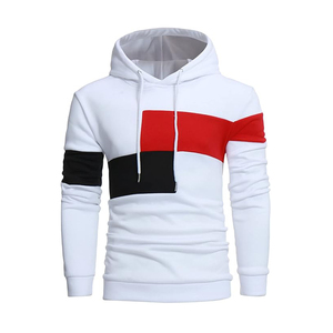 เสื้อมีฮู้ดผ้าฟลีซผสมผ้าฝ้ายหนาขนาดใหญ่แบบกำหนดเอง - Product Image 1