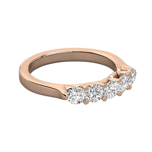 Bague solitaire en or massif 14 carats avec diamant de laboratoire, unisexe, pour fiançailles et mariage, bijoux fins, certifiée IGI, luxe, élégante, de qualité supérieure - Product Image 3