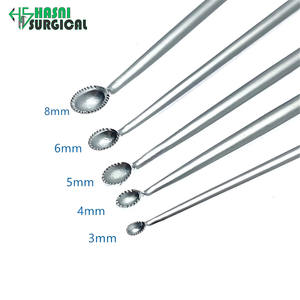 Cureta Ósea, Cuchara para Dientes, Manual, 3 mm, Acero Inoxidable, Mango de Madera, Instrumentos Quirúrgicos Ortopédicos de Alta Calidad, CE ISO - Product Image 6