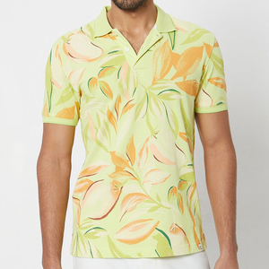 Polos de tela cómodos duraderos completamente personalizados al mejor precio para hombres, Polo informal de verano para hombres, Polo de sublimación con OEM - Product Image 1