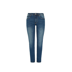 Nouveau Style Denim Jeans Zipper Jambe Poches Élastique Salopette Blanchi Pantalon Pantalon Slim Crayon Jeans Pantalon Du Bangladesh - Product Image 6