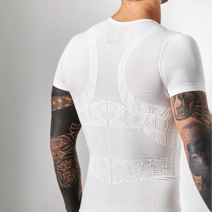 Camiseta interior de manga corta OXY-GEN blanca talla L/XL (50-54) - Product Image 6