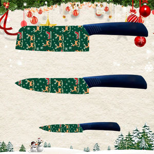 มีดพกเชฟใบเซรามิกด้ามพลาสติกลายดอกไม้ ขายดี คุณภาพพรีเมียม สำหรับใช้ในครัวประจำวัน จัดส่งรวดเร็ว - Product Image 3