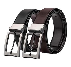 Nuevo diseño estilo automático marrón Vintage clásico genuino ajustable personalizado para hombre cinturones de lujo - Product Image 3