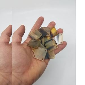 Carte de tissage en corne et bois résine et os Décorations de style animal poli disponibles en gros Agate - Product Image 1