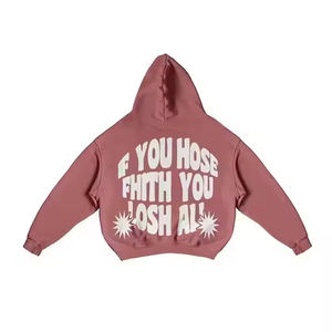 ชุดวอร์มผ้าฟลีซสำหรับผู้ชายชุดวอร์มพิมพ์ลายสกรีนผ้าคอตตอนสำหรับฤดูใบไม้ร่วงและฤดูหนาว - Product Image 3