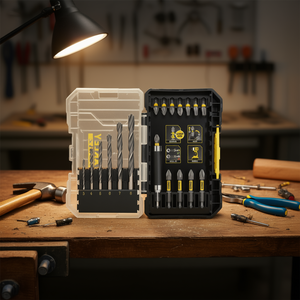 Kit d'outils de perçage et de vissage Stanley 19 pièces avec 5 accessoires - Product Image 3